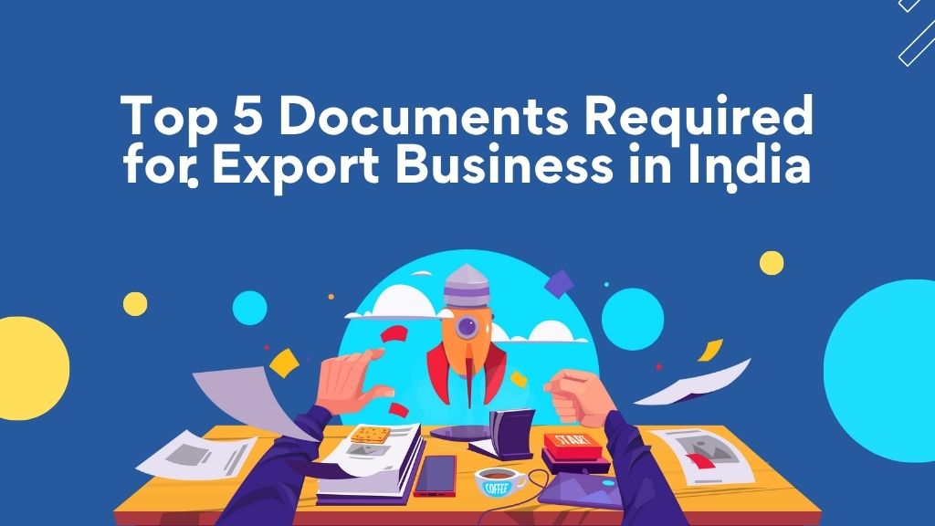 Import Export documents checklist with sample formats and folder