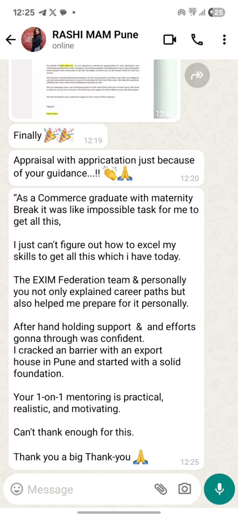 Exim Federations Feedback Review & Feedbacks