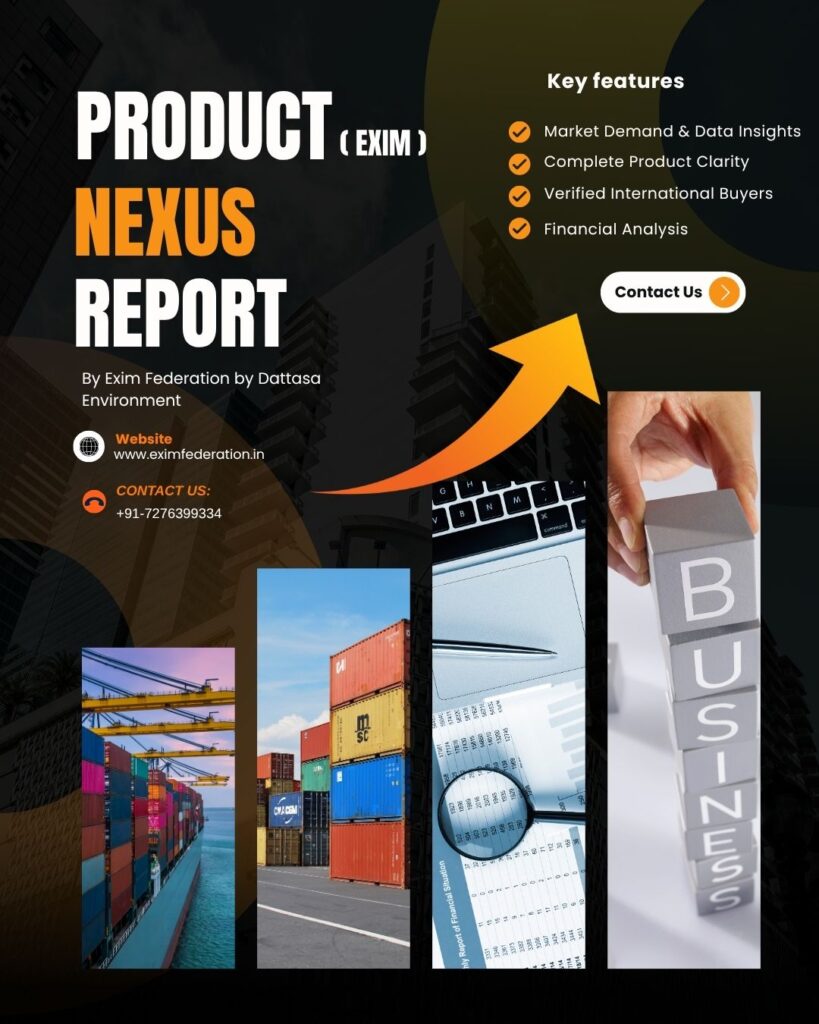 Product ( Exim) Nexus report by Exim Federation
