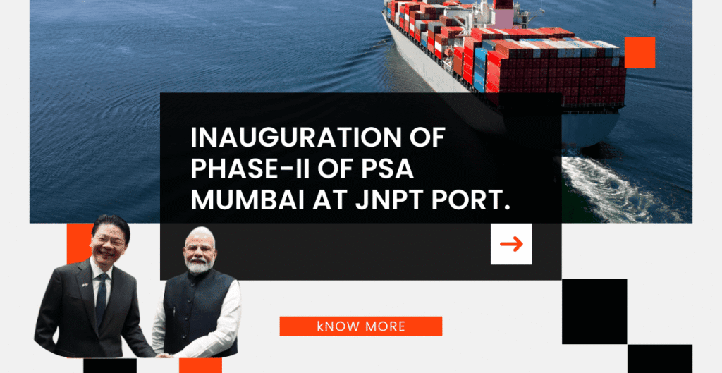 Inauguration of Phase-II of PSA Mumbai at JNPT Port