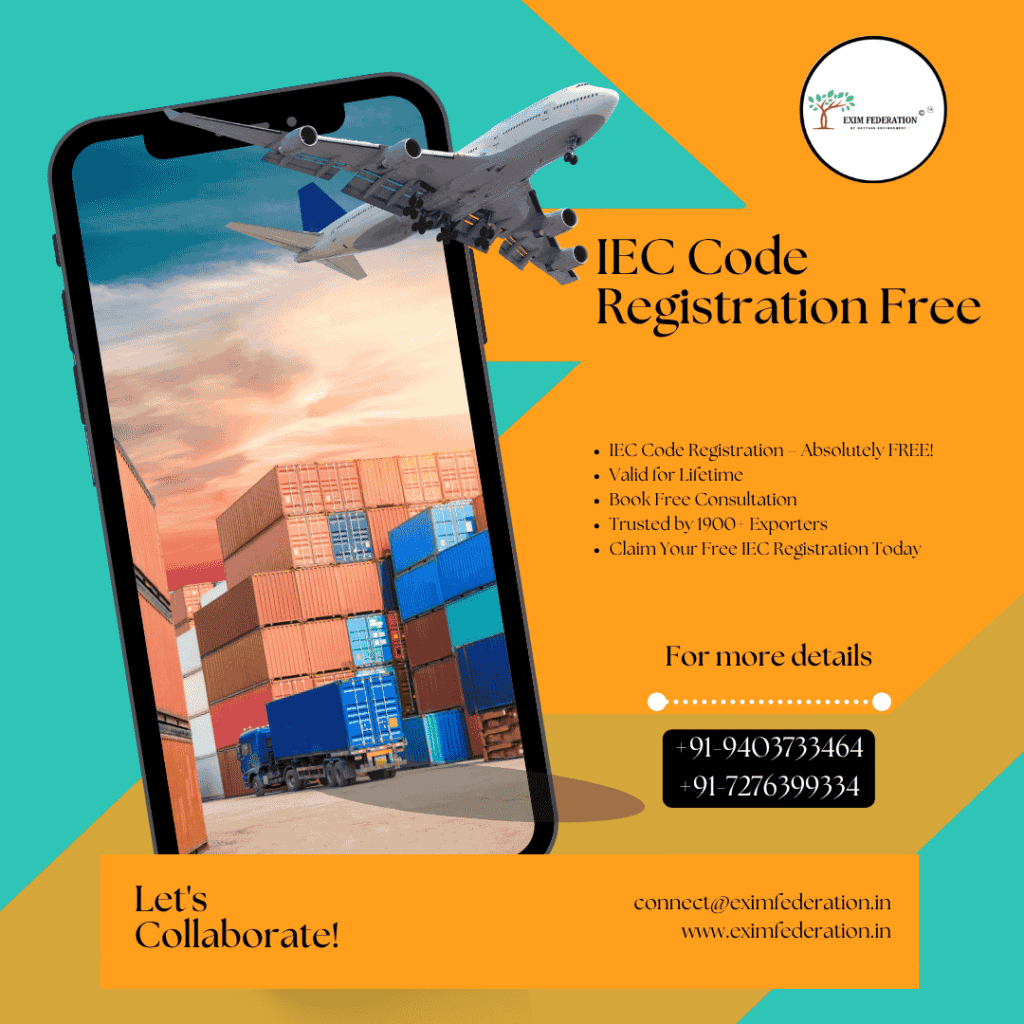 Registration Code 378653 IEC (Import Export code) Code Registration from DGFT