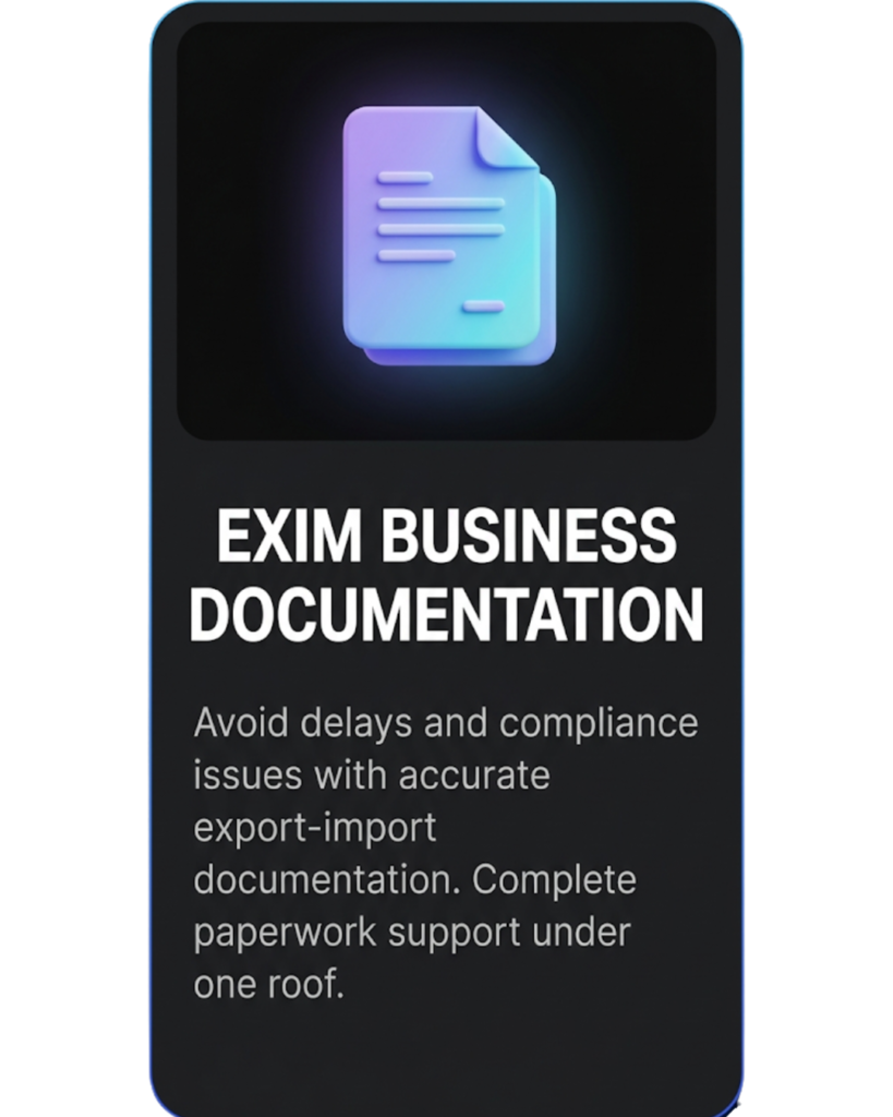 Exim business documentation