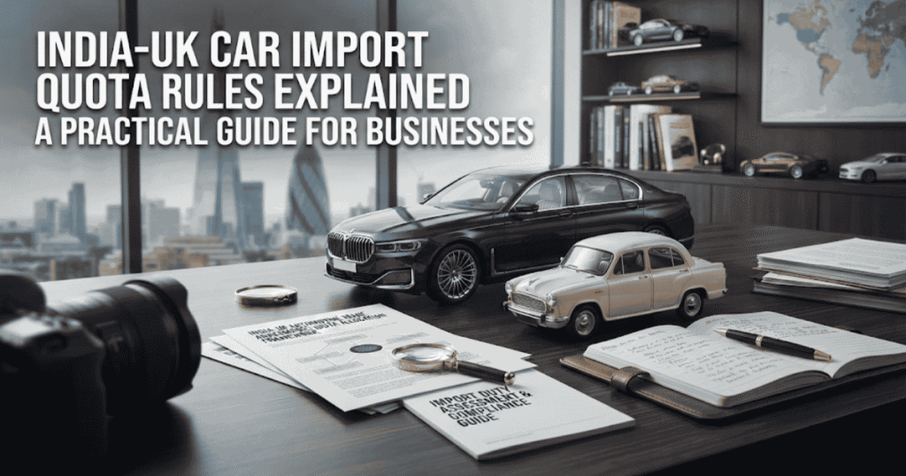 DGFT application process for India-UK car import quota