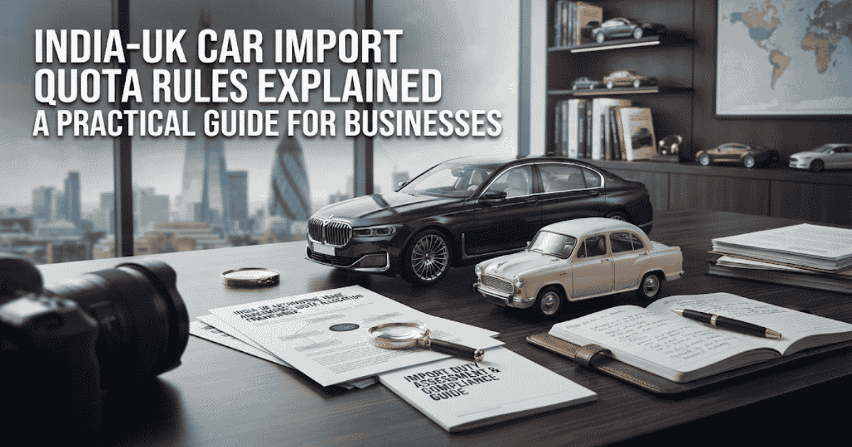 DGFT application process for India-UK car import quota